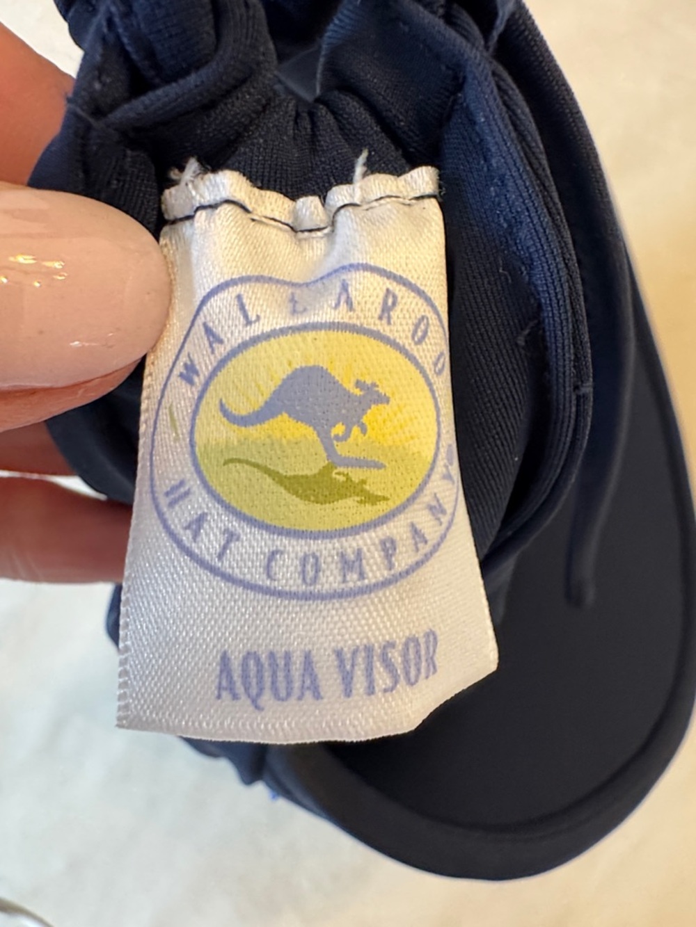 EUC! Wallaroo Aqua Visor Navy - Picture 6 of 8